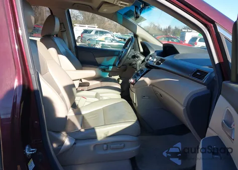 2012 Honda Odyssey Ex-L from USA, damaged, VIN 5FNRL5H67CB115480